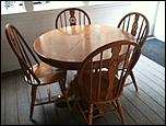 Kitchen table &amp; chairs w/ extension-chairs-table-jpg