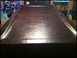 *Mint* Brunswick Billiards Table-leathercover-jpg