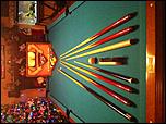 *Mint* Brunswick Billiards Table-cues-jpg