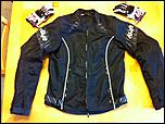 Female Black Textile Shift Racing Jacket and Gloves For Sale-111111111111111-jpg