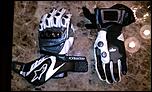 ALPINESTAR FULL LENGTH LEATHER GLOVES-imag1457-jpg