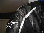 Alpinestars sz 42 US / 52 EUR 1-pc  leather suit, HJC AC-12 Carbon Fiber helmet Med-dsc03138-jpg