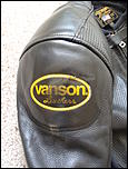 Vanson 1 Piece Suit-rh-shoulder-jpg
