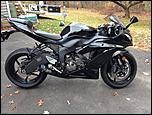 2013 Kawasaki ninja zx6r black with m4 slip on. 810 miles-image-jpg