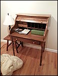 Two desks, hallway bench/coatrack-20140406_210030-jpg