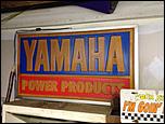 Yamaha blue and white dealership sign face 12'-4'-image-jpg