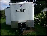 2007 7x14 enclosed trailer dual axle 6.5' inside 220 power, fridge, micro, tool box-20140729_095504-jpg