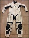 Alpinestars SP-1 One Piece Leathers -- White, Euro 54 (US 44)-img_0404-jpg