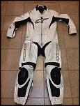 Alpinestars SP-1 One Piece Leathers -- White, Euro 54 (US 44)-img_0405-jpg