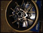 FS:Gold Marchesini 5.5x17 rear wheel Forged Aluminum Brand new never mounted-image-jpg