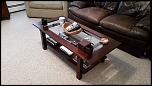 FS: tv cabinet, coffee table, pub table, kitchen cart, office desks-20160105_135253-jpg