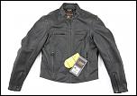 Sidi Basic Black leather jacket size EU 48 (Small)-l1600-jpg
