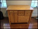 FS: Wooden Kitchen Island - 0-img_8012-jpg