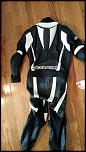 Fs practically new leather suit and new unused back protector-img_20170722_082650-jpg