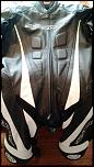 Fs practically new leather suit and new unused back protector-img_20170722_082949-jpg