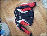 Shift textile jacket, Large, Red white and black-20180422_142010-jpg