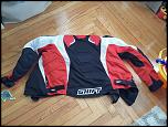 Shift textile jacket, Large, Red white and black-20180422_142020-jpg