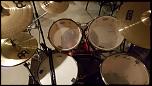 Tama Drum kit and Aguilar bass cab-tamaimperialstar_seated-jpg