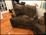0 Brown Microfiber Sofa and Chair-image3-3-jpeg