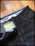 Dainese Riding Jeans (EVO D1) + Kit J Knee Armor - Size 33 - 0-img_1037-jpg
