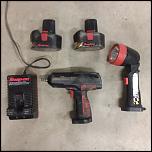 Snap On CT3850 Impact, light, charger, 2 batteries, and case.-20200304_173838-jpg