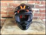 Medium Shoei Hornet X2, black and orange-848fff86-bed7-453f-bca3-7d6d569b2034