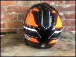 Medium Shoei Hornet X2, black and orange-69f43b2f-aefb-4bed-935d-b56e0f0dd5cc