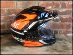 Medium Shoei Hornet X2, black and orange-bc271cab-fc60-4159-9fd3-98c8d92ea577