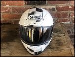 Large Shoei RF-1200 white Terminus graphics-990d35f4-aaa4-4274-9730-b83fa8406ac7