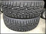 (4) studded Nokian Nordman 7 195/65R15 95T XL tires-img_7294-jpg