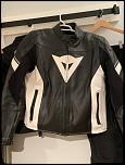 Mens Dainese leather jacket - size 54-leather-jacket-2-jpg