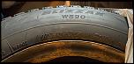 SNOW TIRES (4) Blizzak WS90 195/65R15 on steel rims  - 5-jpg