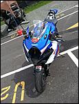 My 1st on track crash :-( The shinny bike not so shinny now-20140526_160504-jpg