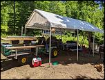Where did you ride today?-picnic-table-tent-2-jpg