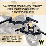 New Ducati Monster Adapter Plate Series-monsteradapter-plates-jpg