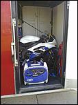 Pace American trailer - 6X12 enclosed - track ready!-27234_10100122921610920_1861646_n-jpg