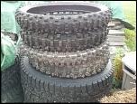 KDX 200 in Excellent Condition w/Spare Studded Trelleborg Tires-kdx-spares-jpg