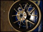 FS:Gold Marchesini 5.5x17 rear wheel Forged Aluminum Brand new never mounted-image-jpg