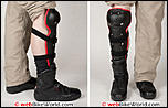 Off road riding gear-alpinestars-reflex-knee-guards-rider